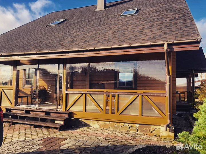 Гибкие и мягкие окна для террас