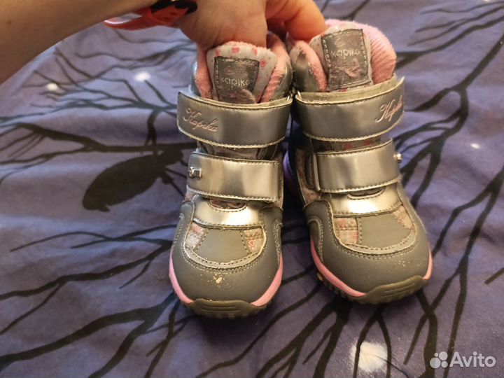 Ботинки зимние для девочки 24