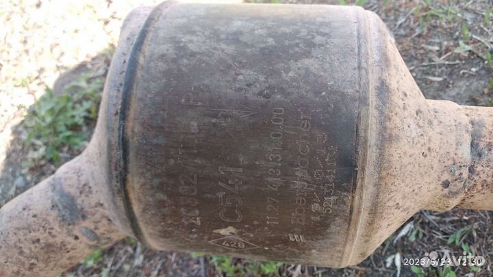 Выхлопная система рено логан 1