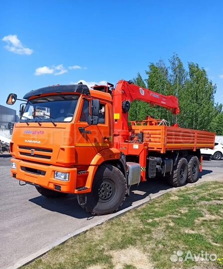 КамАЗ 43118 с КМУ, 2023