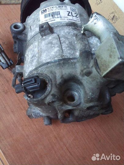 Компрессор кондиционера opel astra j