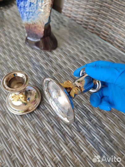 Подсвечники, набор 2шт, винтаж