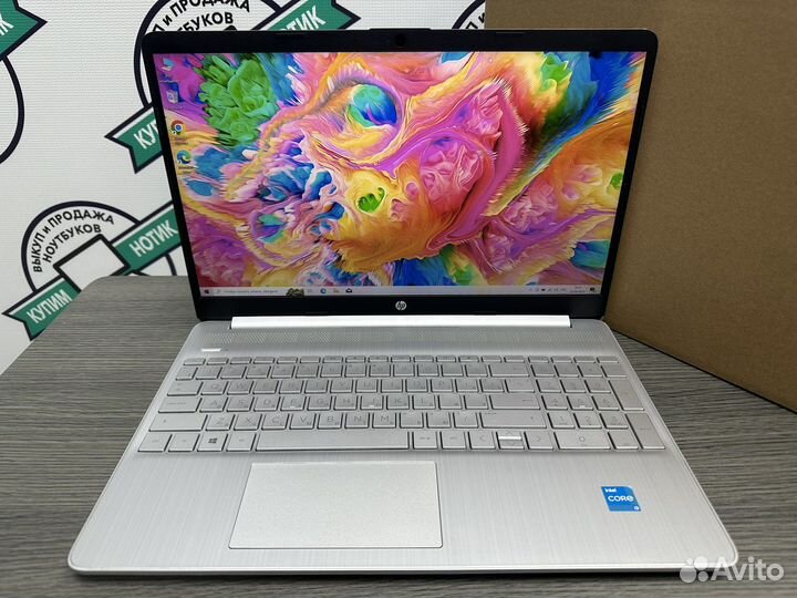 Новый 2022 HP IPS Core i3-1115G4 8Gb DDR4 SSD 512