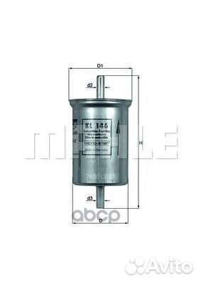 Фильтр топливный knecht KL146 Mahle/Knecht