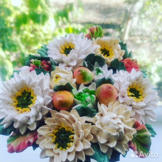 Букеты из зефира