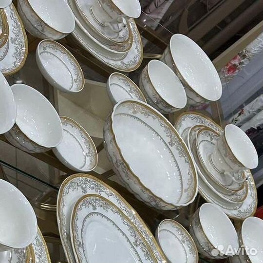 Чайно столовый сервиз на 6 персон