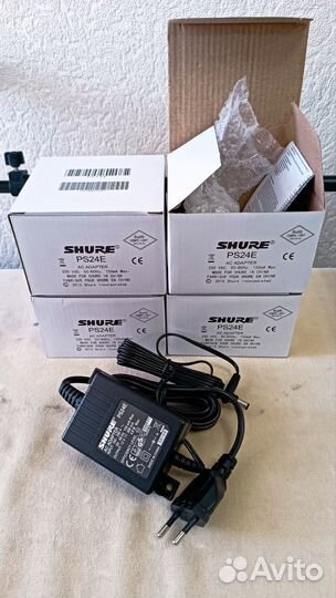 Блок питания сетевой Shure PS24E для радиосистем