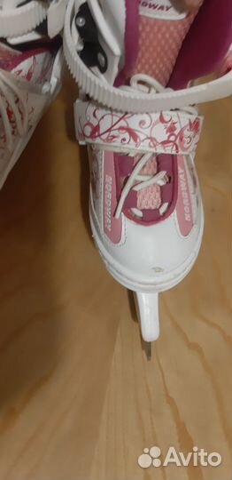 Коньки зимние на девочку