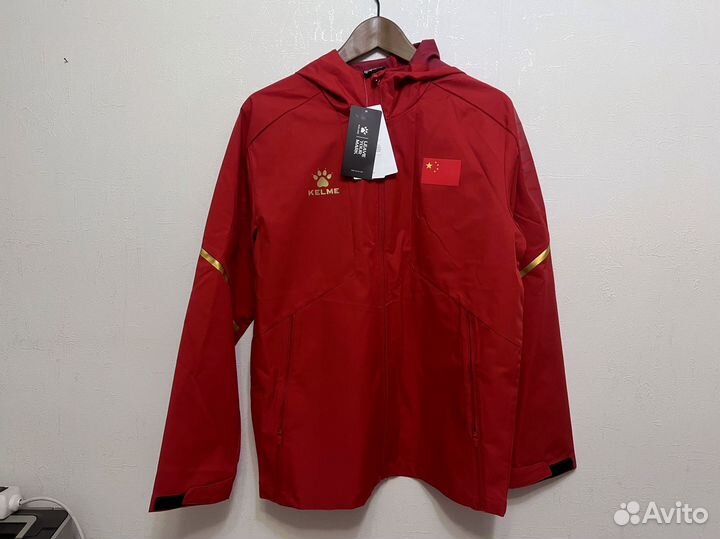 Толстовка Kelme Woven hooded jacket. Размер М