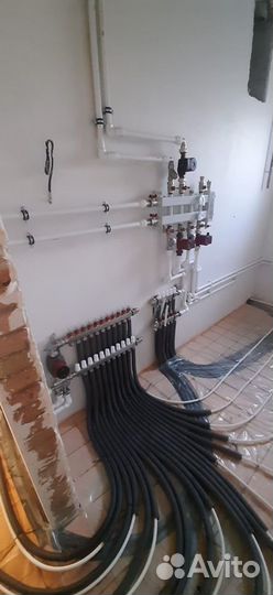 Отопление, теплый пол, водопровод, канализация