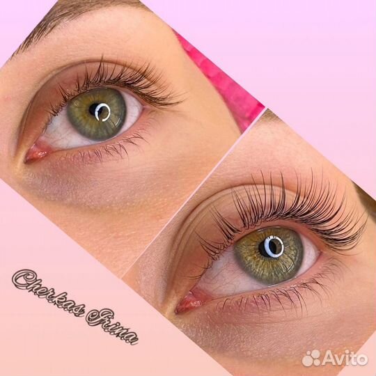 Ламинирование ресниц и бровей, окрашивание