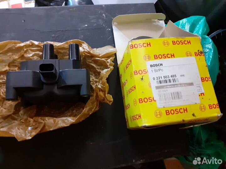 Катушка зажигания с проводами форд,вольво