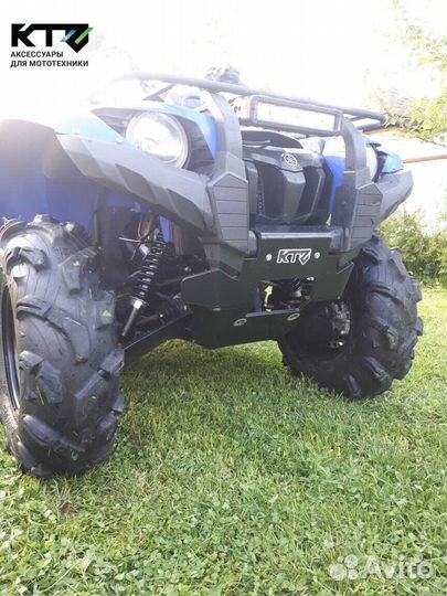 Защита днища на квадроцикл Yamaha Grizzli 700 (201