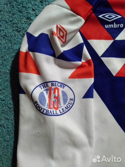 Винтажная футболка 90-Х годов лиги регби