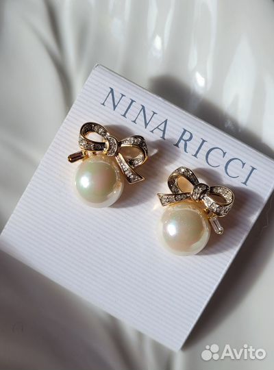 Серьги Nina Ricci