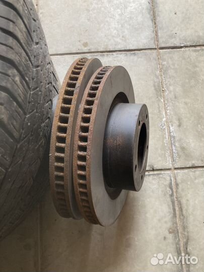 Передние тормозные диски toyota land cruiser 200