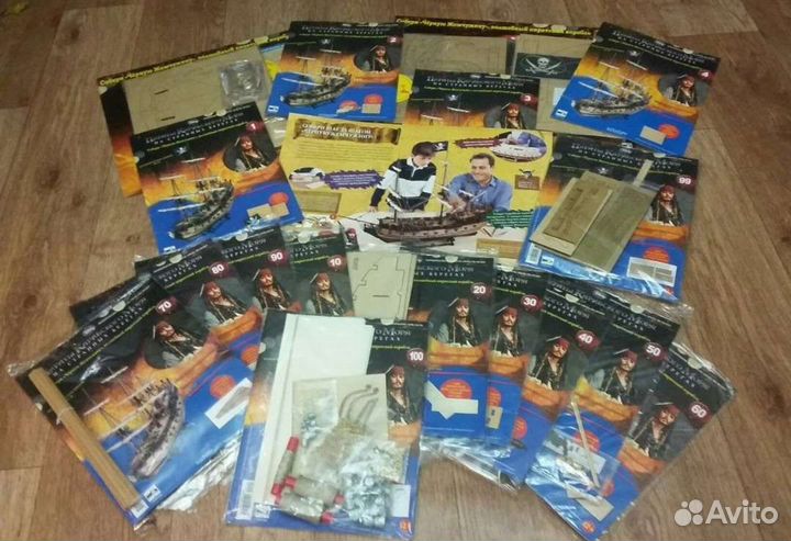 Сборная модель корабля Черная Жемчужина