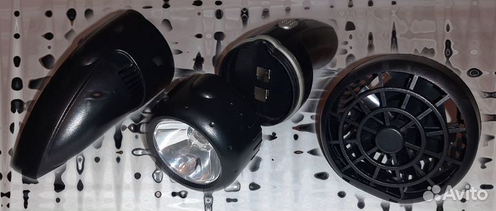 3 в 1 Ручной вентилятор, пылесос, фонарь