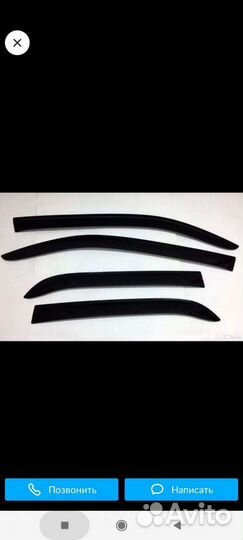 Ветровики, Дефлекторы окон на лифан х60