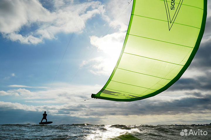 Безбалонный кайт gong Strutless V2 17m