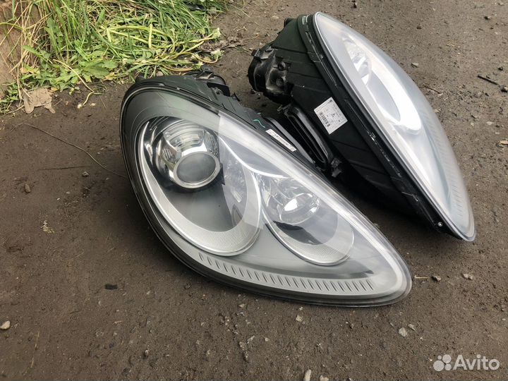 Porsche Cayenne 958 фары Турбо