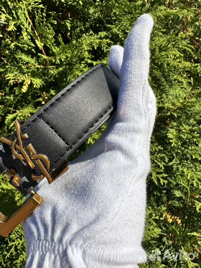 Ремень женский кожаный ysl оригинал