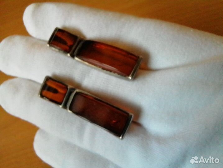 Винтажные серьги серебро СССР