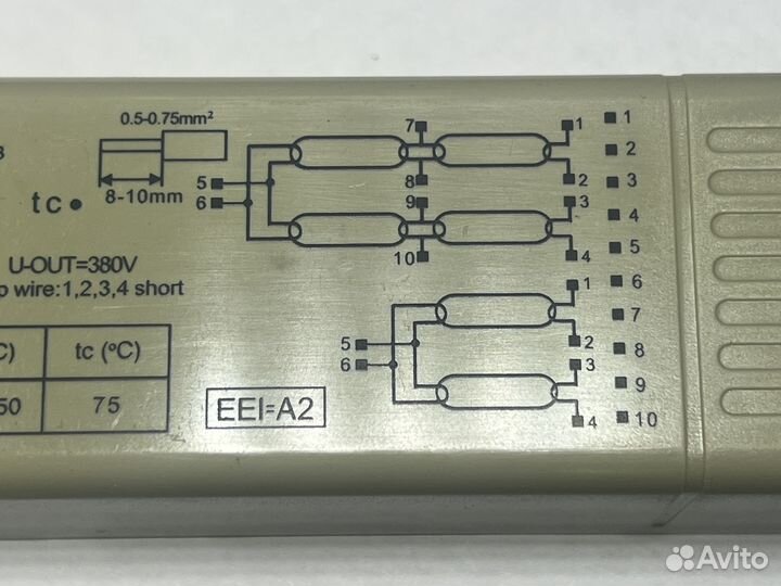 Дроссель cimex 418p электронный эпра балласт