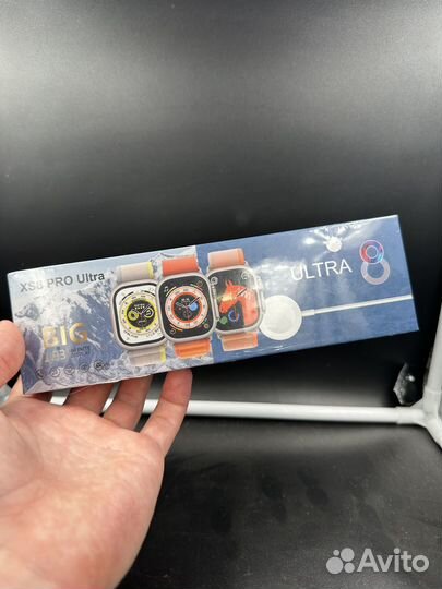 Смарт-часы XS8 Pro Ultra Белый