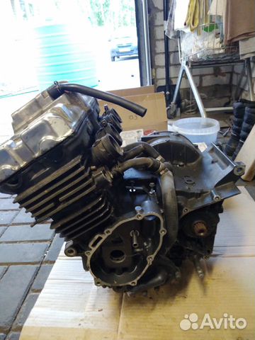 Двигатель в разборе от honda SB 400