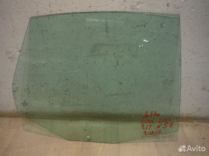 Стекло двери задней правой volkswagen Jetta V 2009