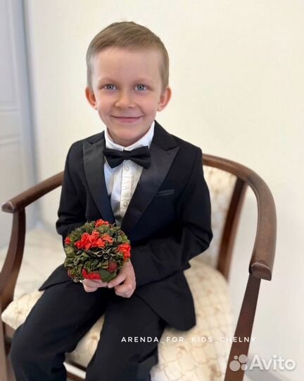 Костюм на выпускной для мальчика 128 прокат