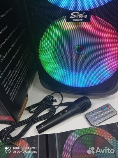 Портативная Bluetooth колонка ZQS-8211, 40Вт