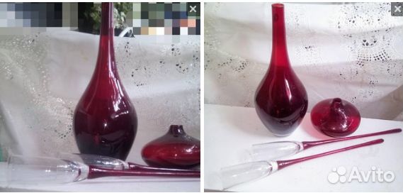 Рюмки,стопки/цветное стекло СССР