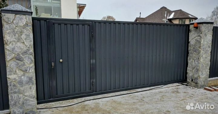 Ворота откатные профессионально