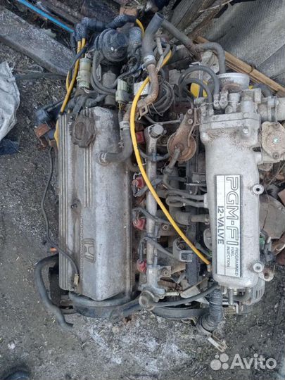 Двигатель от Honda с коробкой