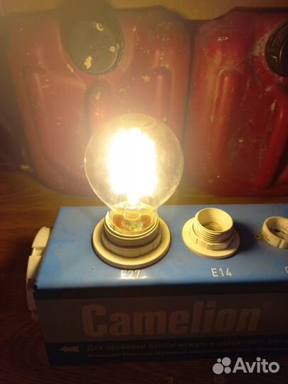 Лампа светодиодная Е27 Osram филаментная