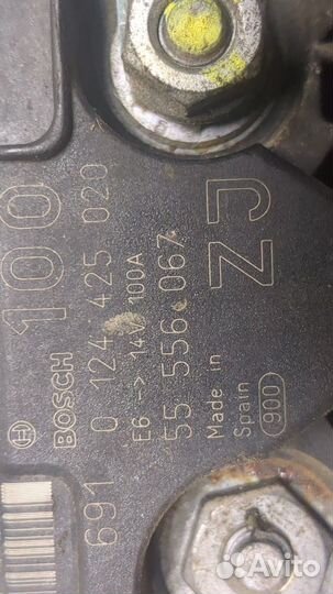 Генератор Opel Meriva