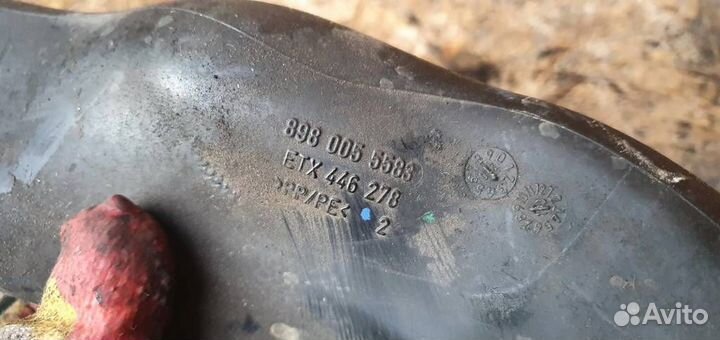 Патрубок интеркулера Opel Astra H caravan 2004-20