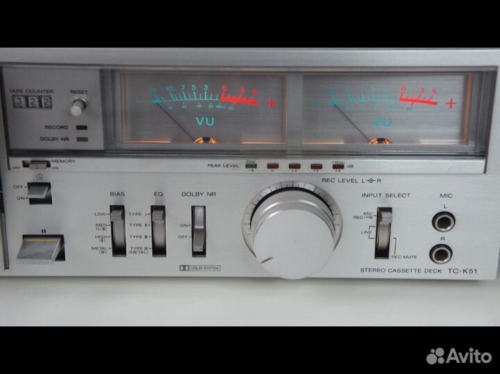 Кассетная дека sony tc k 51
