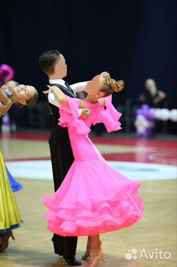 Платье для бальных танцев стандарт ю1