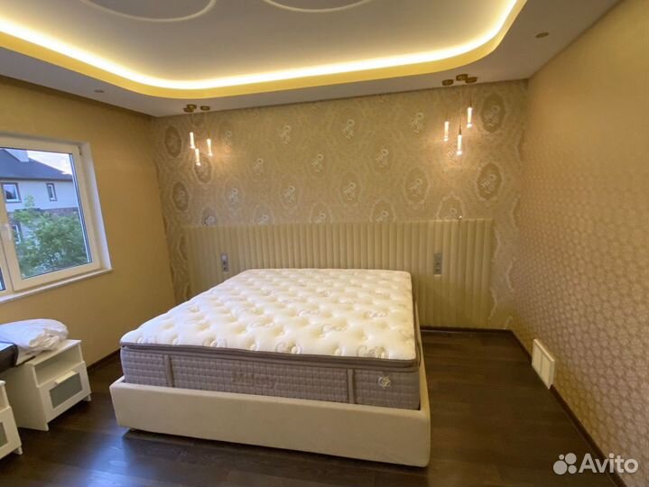 Мягкие панели для стен и кровать