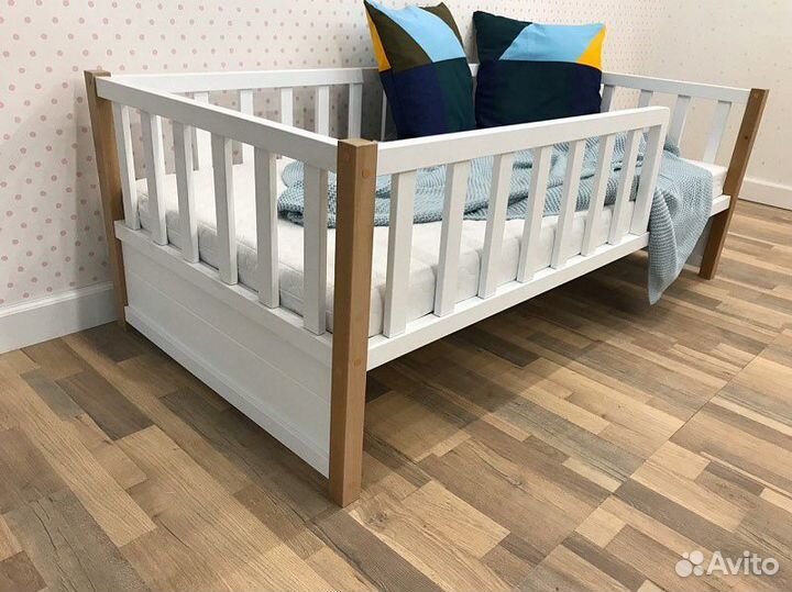 Детская подростковая кровать Basic 160*80 см бук