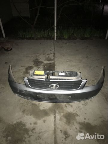 Передний бампер от LADA приора