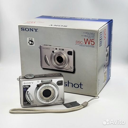 Фотоаппарат Sony Cyber-shot DSC-W5