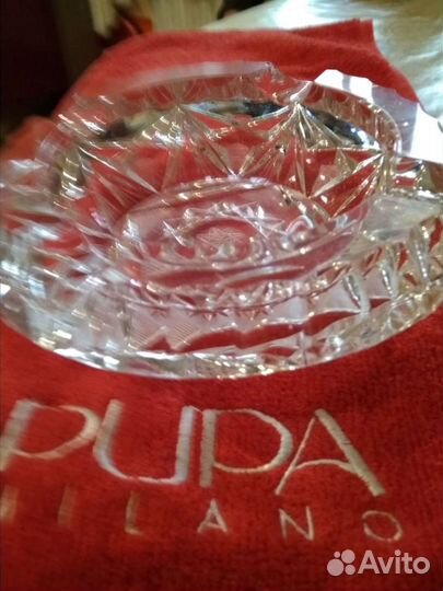 Пепельница хрусталь