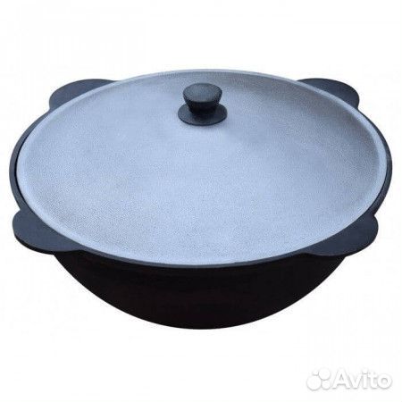 Казан чугунный узбекский 8 л крд