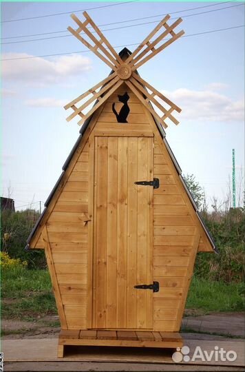 Уличный туалет с установкой PRO876