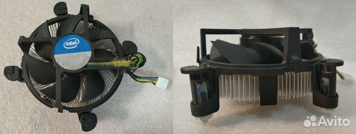 Процессоры Core 2 Duo E7500, Celeron D 320; кулеры