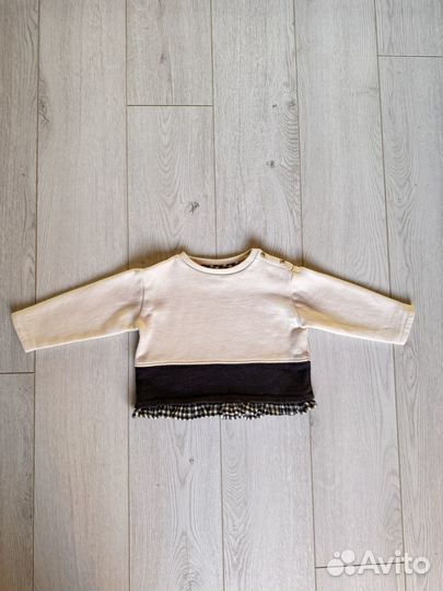 Свитшот для девочки zara 86